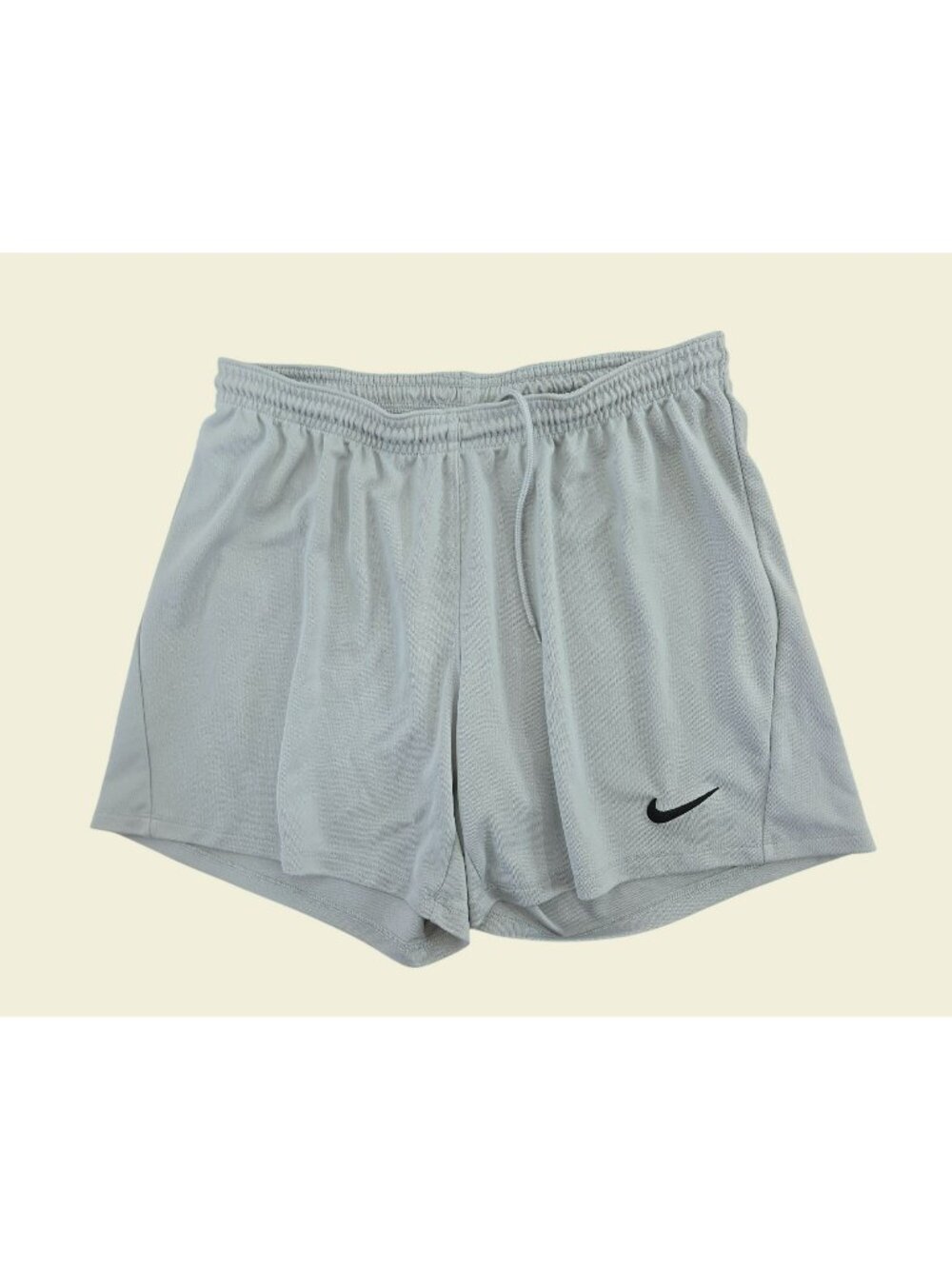 Nike Dri-FIT Womens Gray Athletic Shorts Size Medium
